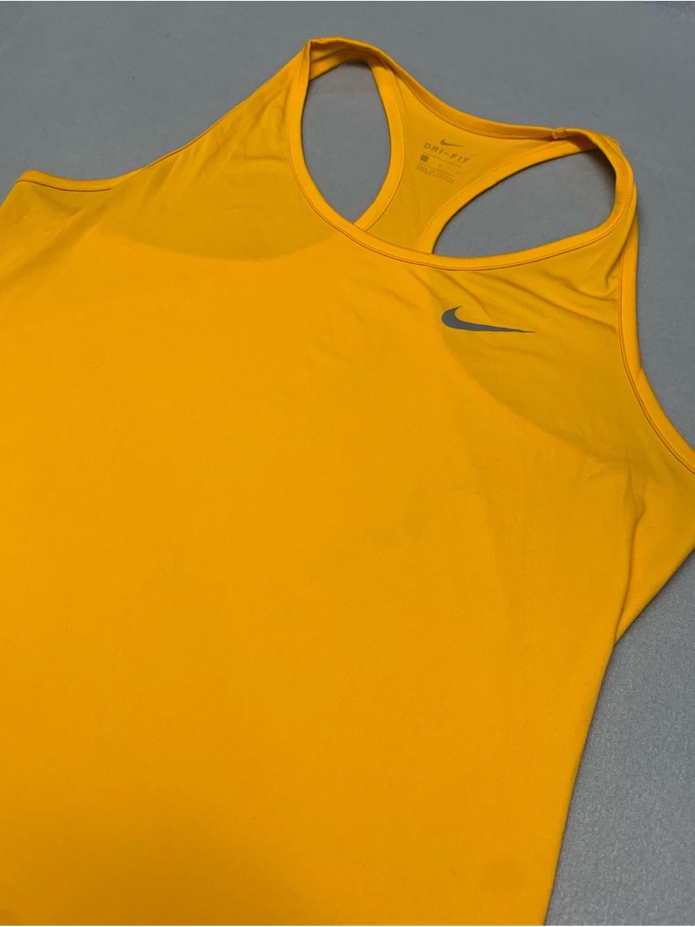 Nike Women's Bright Yellow Racerback Tank Top